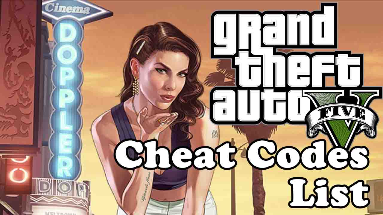 GTA V PC Cheat Codes List